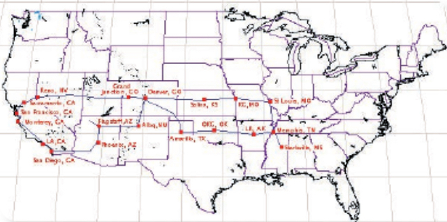 Les premières cartes géographiques sur le Web