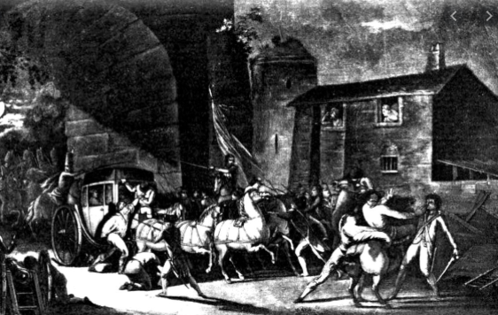 Fuga de la familia real