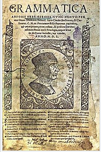 EL RENACIMIENTO  ( Antonio de Nebrija 1492)