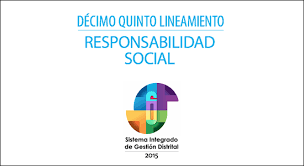 Lineamiento de responsabilidad social