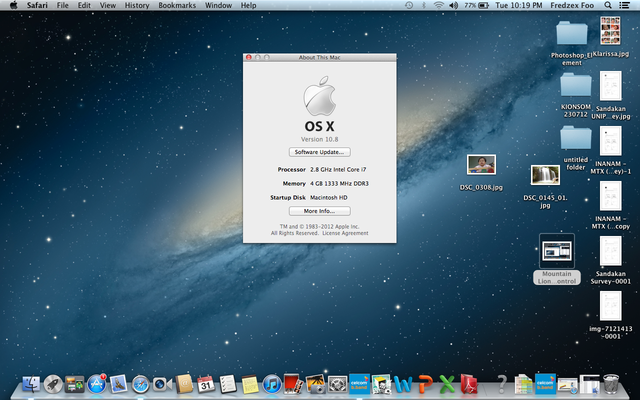 MacOS X 10.8