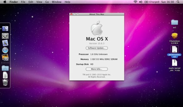 MAC OS X 10.0 Leopardo
