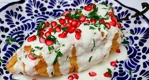 Nacieron los chiles en nogada