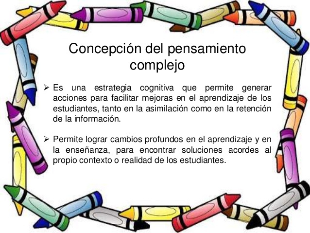 PENSAMIENTO COMPLEJO
