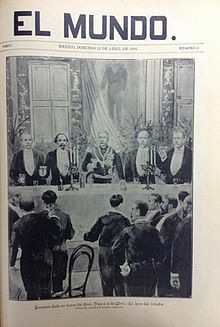 Se funda el periódico semanal El Mundo Ilustrado