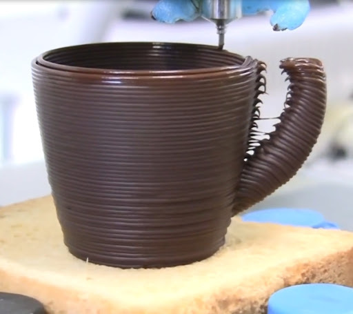 imprecion 3D chocolate