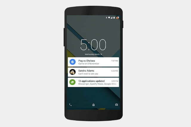 Android 5.0 Lollipop (2014)