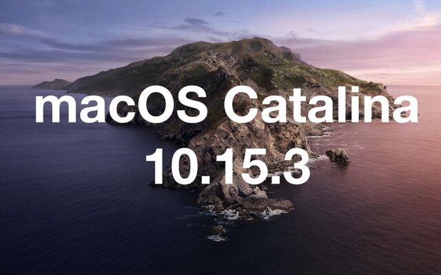 Mac OS Catalina