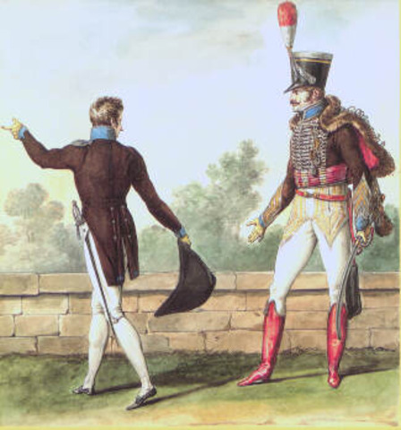 Napoleon Defeated in Leipzig