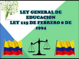 Ley 115 de 1994 Ley General de Educación