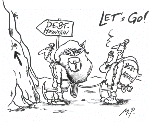 France is in deep debt