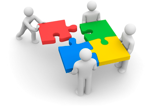 Equipo en el liderazgo.