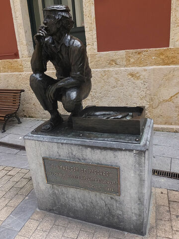 El vendedor de pescado