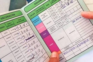 Se establece la cartilla nacional de vacunación
