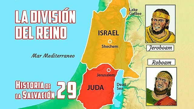 El reino de Israel se divide
