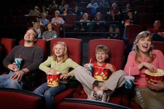 my family and I used to go to the movies