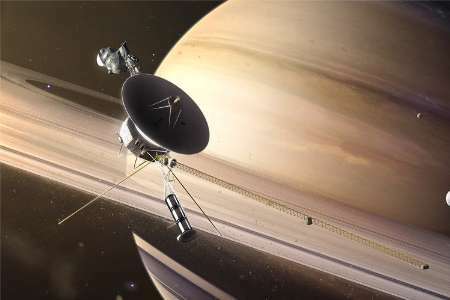 Aproximació a Saturno ( Voyager 2)