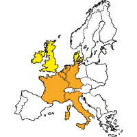 Dinamarca, Irlanda y Reino Unido.