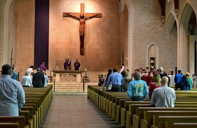 I would go to the church with my family