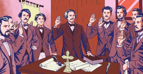 Fundación de la sociedad secreta La Trinitaria