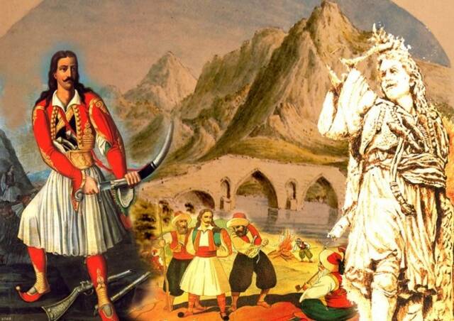 η μάχη στο γεφύρι της Αλαμάνας Αθανάσιος Διάκος