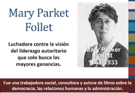 Mary Parker Follet