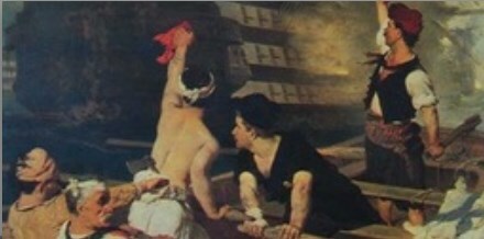 Η ανατίναξη τουρκικής ναυαρχίδας από τον Κωνσταντίνο Κανάρη