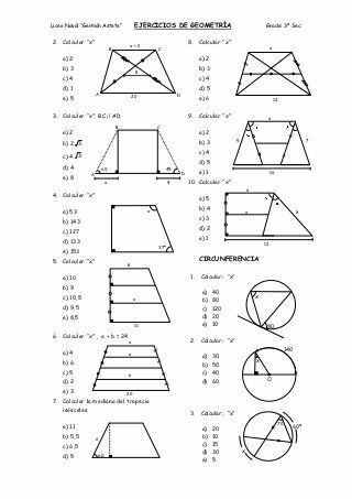 EL INICIO DE LA GEOMETRIA