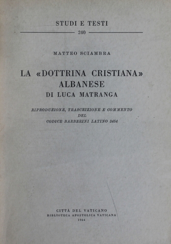 La Dottrina Cristiana