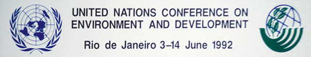 Conferencia de las Naciones Unidas sobre Medio Ambiente y Desarrollo o Cumbre de la Tierra o “Rio 92”