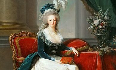 María Antonieta: novas modas