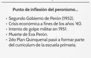 Línea de tiempo 1946-1955    ''Años peronistas'' (1946-1955)