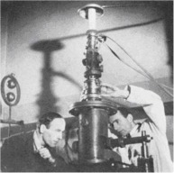 Primer prototipo del microscopio electrónico de transmisión