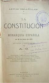 Constitución 1876