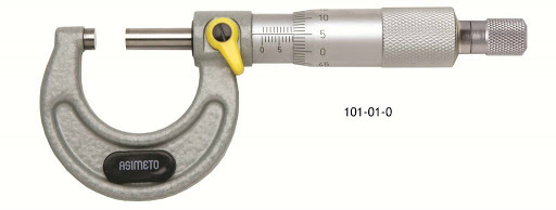Wilmot diseño un micrómetro que medía milésimas.