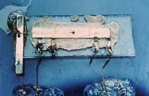 El Microchip en 1958