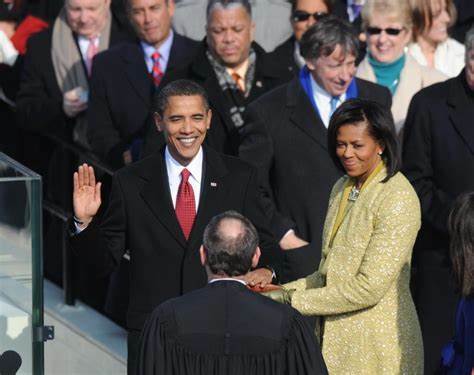 Barack Obama becomes President