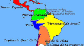 Timeline: España e independencia de colonias americanas