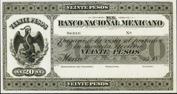 Creación del Banco Nacional Mexicano