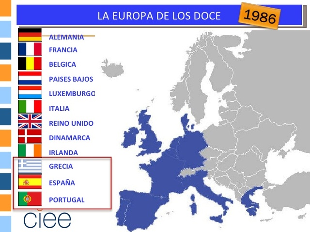 1981-1986: la «Europa de los doce»