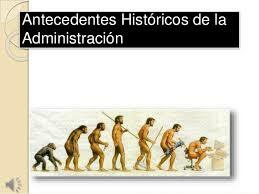 Antecedentes históricos