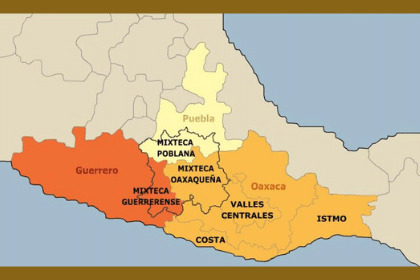 Ubicación Mixteca