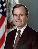 November 8, 1988 - George H.W. Bush Elected as President