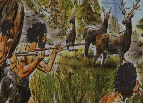 El primer indicio de uso del recurso humano