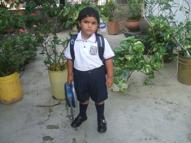 Mi primer día de colegio