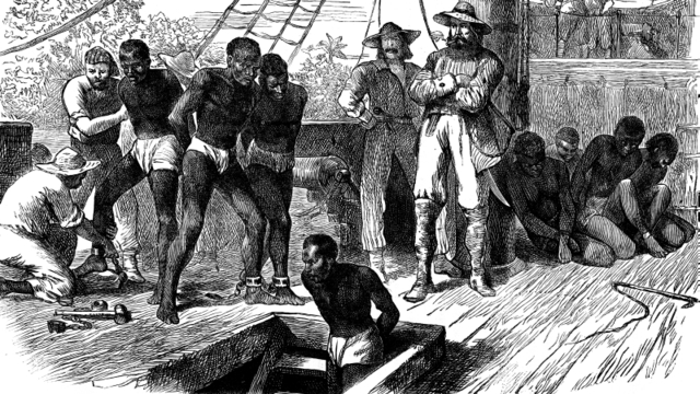 Erste afrikanische Sklaven erreichen Jamestown