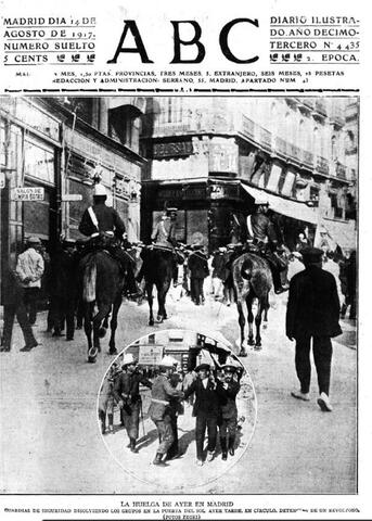 Huelgas generales de julio de 1917
