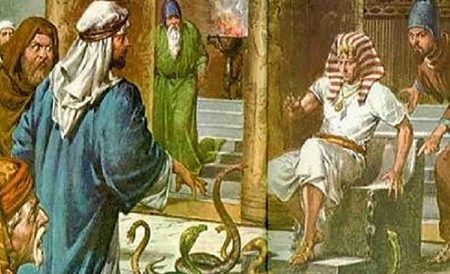 la vuelta de moisés