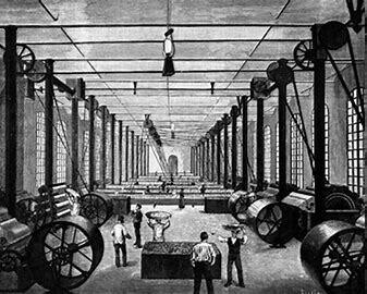 La revolución industrial en España.