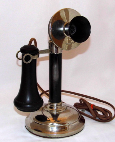 Candlestick telephone